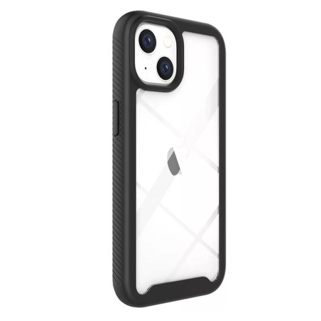 Husa DefencePro 360 compatibila cu Apple iPhone 14, Black