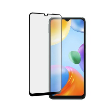 Folie sticla securizata pentru Xiaomi Redmi 10C, Pro IAO3, Acopera tot ecranul, Full Glue cu lipire completa, 9H, 3D, Negru