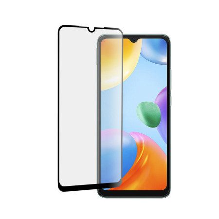Folie sticla securizata pentru Xiaomi Redmi 10C, Pro IAO3, Acopera tot ecranul, Full Glue cu lipire completa, 9H, 3D, Negru