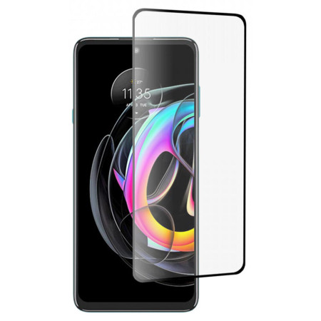 Folie sticla securizata compatibila cu Motorola Moto Edge X30, CFP1, Case Friendly, Full Glue, Lipire Completa, 9H,HTPMAG, Negru