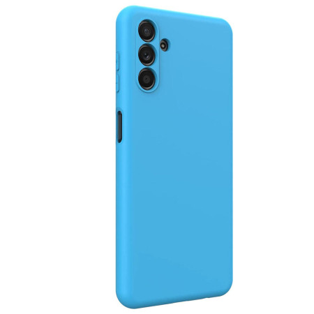 Husa protectie compatibila cu Samsung Galaxy A13 5G, Slim, HTPMAG, Camera SuperProtect, Interior din Microfibra, Marine Blue 32.422