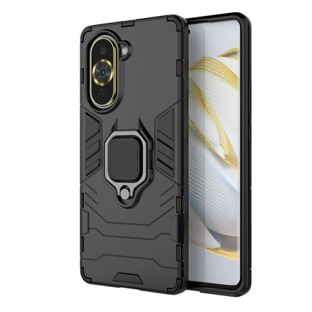 Husa compatibila cu Huawei nova 10, Armor Rugget Ring, Top G, Negru