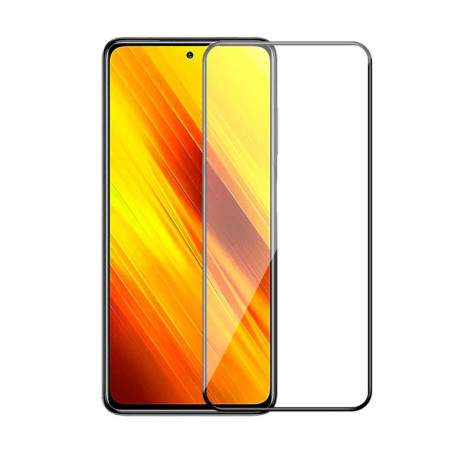 Folie sticla securizata Compatibila cu Xiaomi Poco X3 Pro, Pro CFP1, Full Glue, Lipire Completa, 9H,HTPMAG, Neagra