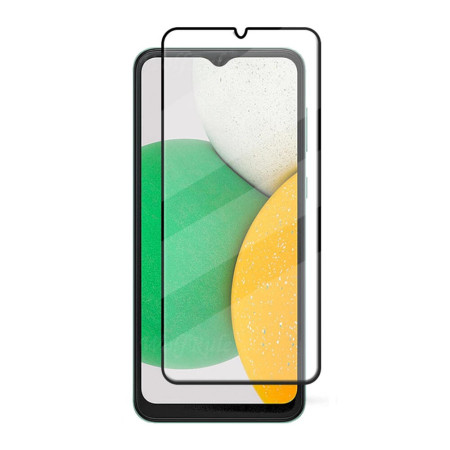 Folie sticla securizata compatibila cu Samsung Galaxy A04e, 5D Edge to Edge, Full Glue, Anti Explozie, Negru