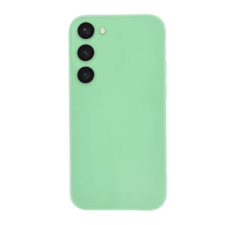 Husa compatibila cu Samsung Galaxy S23 Plus, Matte Efect, Camera Ultra Safe, HTPMAG, Menta