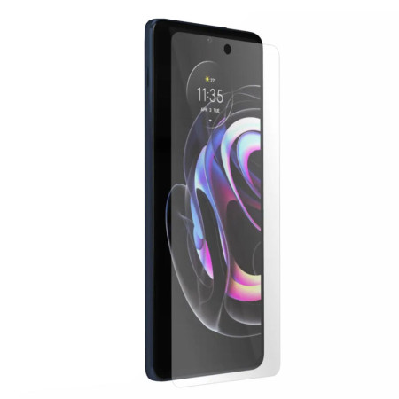 Folie de Protectie compatibila cu Motorola Edge 20, Flexible, Silicon Regenerabil, Protectie Completa,Instalare usoara, Repair Air, Full Glue,Hydrogel HTPMAG®, Transparenta