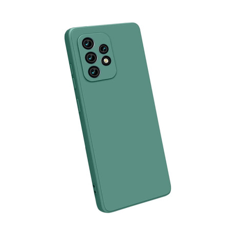 Husa protectie compatibila cu Samsung Galaxy A33 5G, Slim, HTPMAG, Camera SuperProtect, Interior din Microfibra, Verde