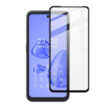 Folie sticla securizata Compatibila cu Nokia XR20, Pro CFP1, Full Glue, Lipire Completa, 9H,HTPMAG, Neagra
