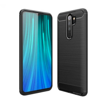 Carcasa Htphone TPUCARBON Xiaomi Redmi Note 8 Pro Black