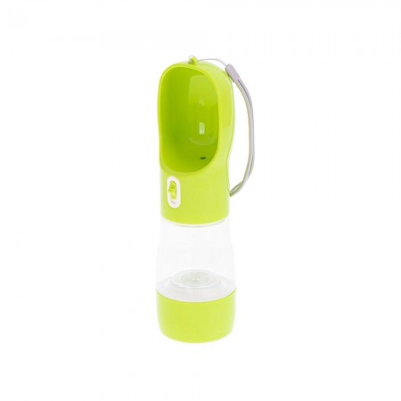 Dozator de apa Portabil pentru caini si pisici, multifunctional, Dispenser de apa, picnic, Verde