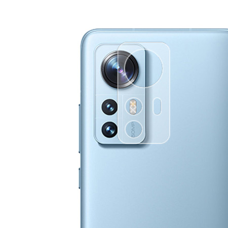 Folie camera foto compatibila cu Xiaomi 12, Sticla Securizata, Full Clear, 0,2 mm, Transparent
