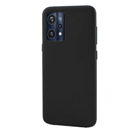 Husa compatibila cu Realme C35, Matte Efect, Camera Ultra Safe, HTPMAG, Negru