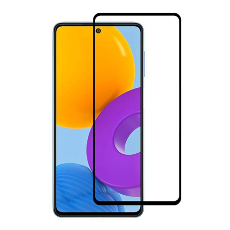 Folie sticla securizata compatibila cu Samsung Galaxy M23 5G, CFP1, Case Friendly, Full Glue, Lipire Completa, 9H, BRO, Negru
