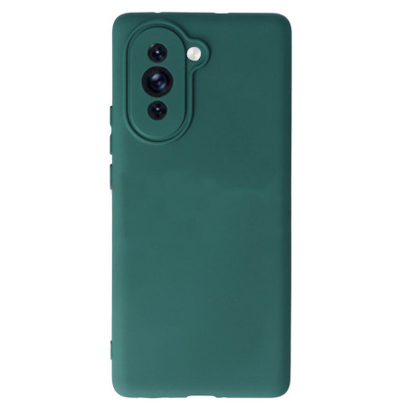 Husa protectie compatibila cu Huawei Nova 10, Slim, HTPMAG, Camera SuperProtect, Interior din Microfibra, Verde