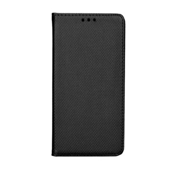 Husa Smart Magnet compatibila cu Alcatel 1S 2020, Optim Close, Flip On HTPMAG, Black