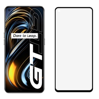 Folie sticla securizata compatibila cu Realme GT Neo 2, CFP1, Case Friendly, Full Glue, Lipire Completa, 9H,HTPMAG, Negru