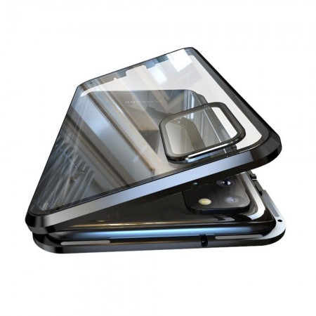Husa de protectie Magneto HTPhone compatibila cu Samsung Galaxy S20 Ultra, Negru