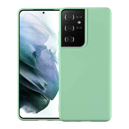 Husa compatibila cu Samsung Galaxy S22 Ultra, Matte Efect, Pro iSlim HTPMAG®, Menta