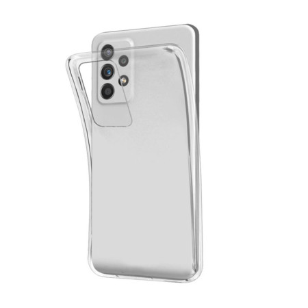 Husa iSlim compatibila cu Samsung Galaxy A23 5G, Cristal HTPMAG, Flexibila, 324.78 Transparent