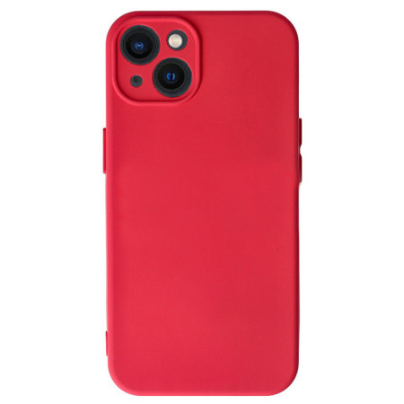 Husa protectie compatibila cu Apple iPhone 13, Slim, HTPMAG, Camera SuperProtect, Interior din Microfibra, Raspberry 32.422