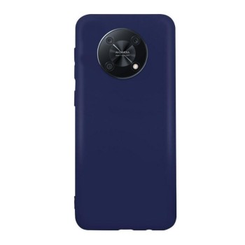 Husa compatibila cu Huawei Nova Y90, Matte Efect, Camera Ultra Safe, HTPMAG, Albastru
