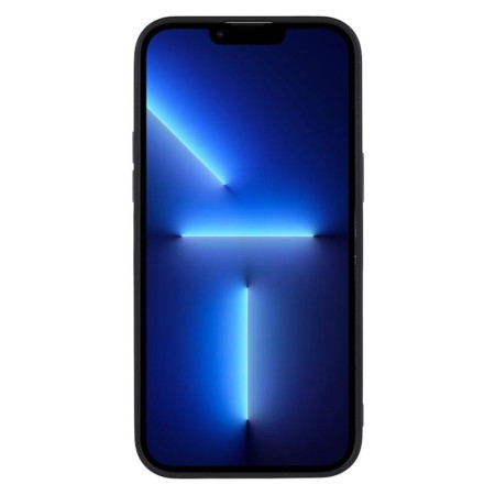 Husa compatibila cu Apple iPhone 14 Plus, Matte Efect, Camera Ultra Safe, HTPMAG, Negru