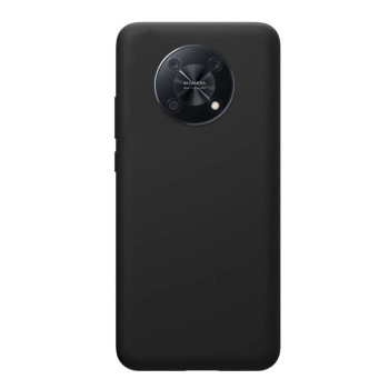 Husa compatibila cu Huawei Nova Y90, Matte Efect, Camera Ultra Safe, HTPMAG, Negru