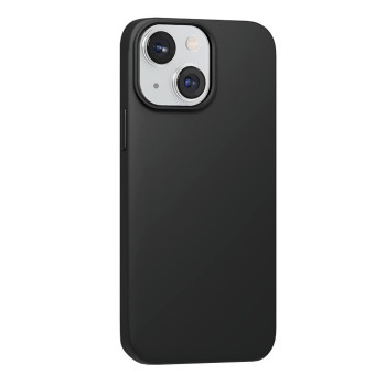 Husa protectie compatibila cu Apple Iphone 14 Plus, Slim, HTPMAG, Camera SuperProtect, Interior din Microfibra, Negru 32.422