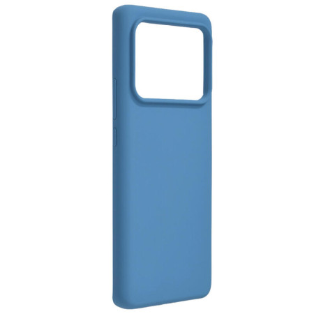 Husa Soft Edge compatibila cu Xiaomi Mi 11 Ultra, Antiamprenta, Matt,HTP®, Denim Blue
