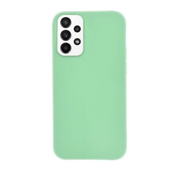 Husa compatibila cu Samsung Galaxy A23, Matte Efect, Camera Ultra Safe, HTPMAG, Menta