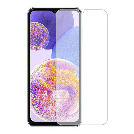 Folie sticla securizata compatibila cu Samsung Galaxy A23 5G, N.1, 2.5D, 9H, Case Friendly, Edge Boss, Transparenta