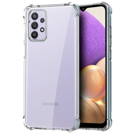 Husa Anti-Soc pentru Samsung Galaxy A32 5G, Extreme Optim Protection, 1.5 mm, Transparent