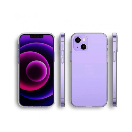 Husa iSlim compatibila cu Apple iPhone 13 Mini, Cristal Clear, HTP®, Transparent