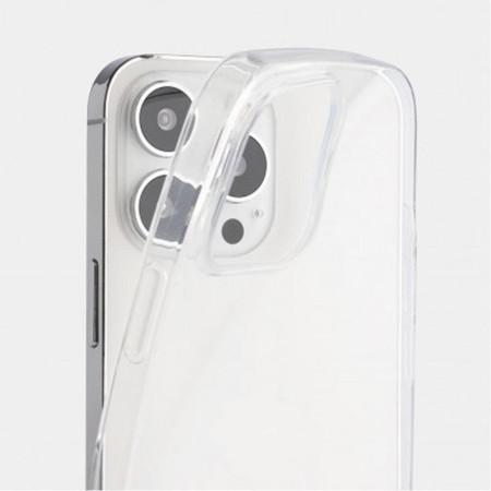 Husa iSlim compatibila cu Apple iPhone 13 Pro Max, Cristal Clear, HTP®, Transparent