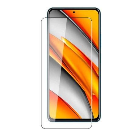 Folie sticla securizata compatibila cu Xiaomi Poco F3 5G, N.1,2.5D, 9H, Case Friendly, Edge HTPMAG, Transparenta
