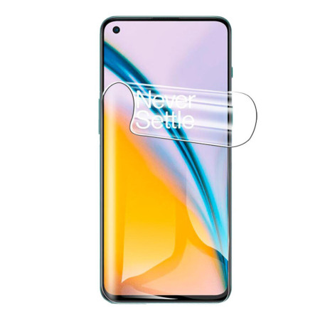 Folie de Protectie compatibila cu OnePlus Nord 2 5G, Flexible, Silicon Regenerabil, Protectie Completa,Instalare usoara, Repair Air, Full Glue,Hydrogel HTPMAG®, Transparenta