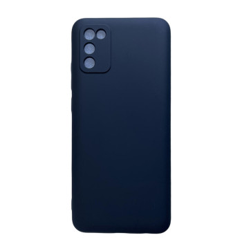 Husa din silicon cu protectie la camere si microfibra pe interior, compatibila cu Samsung Galaxy A02s / A03s / F02s / Negru