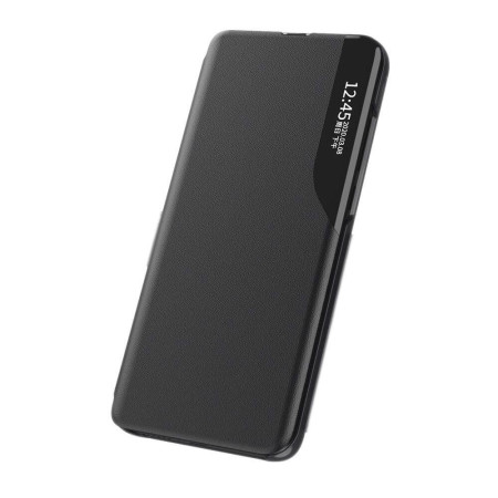 Husa Pentru Samsung Galaxy S22 Ultra Smart View Case, Functie Stand, Flip / Carte, Negru