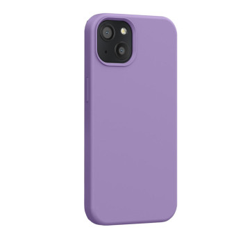 Husa compatibila cu Apple iPhone 14 Plus, Matte Efect, Camera Ultra Safe, HTPMAG, Mov