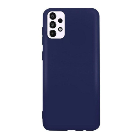 Husa compatibila cu Samsung Galaxy A53 5G, Margini Ridicate, Interior din Microfibra, HTPMAG®, Blue