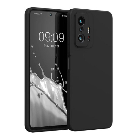 Husa protectie compatibila cu Xiaomi Mi11T/11T Pro, ultra silm, silicon HTPMAG, Camera SuperProtect, Interior din Microfibra, Black 32.422