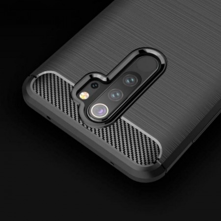 Carcasa Htphone TPUCARBON Xiaomi Redmi Note 8 Pro Black