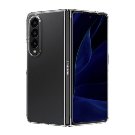 Husa compatibila cu Samsung Galaxy Z Fold 4, AirSkin, PP Ultra Slim, Transparenta