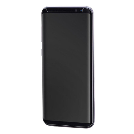 Folie sticla curbata UV, cu lipire pe intreg ecranul, pentru Samsung Galaxy S9 Plus, Transparenta