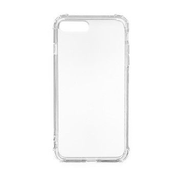 Husa Anti Shock, Compatibila Cu Apple iPhone 7 Plus / iPhone 8 Plus, Transparent, Silicon Premium, Rezistenta
