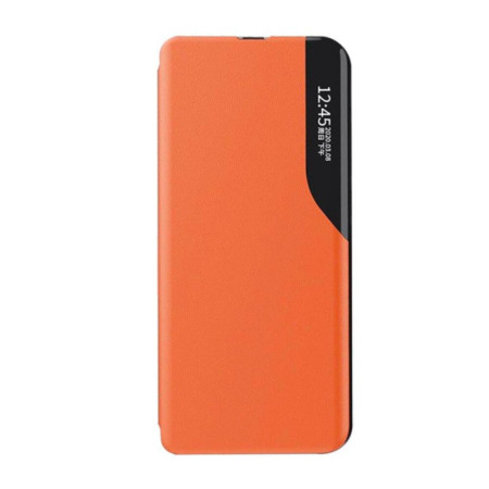 Husa Smart View compatibila cu Samsung Galaxy M51, E-fold, Orange