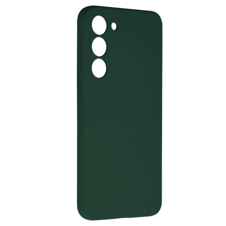 Husa Soft Edge compatibila cu Samsung Galaxy S23 Plus, Antiamprenta, Interior Microfibra, Camera Extra Pro, Verde