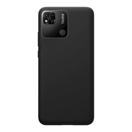 Husa compatibila cu Xiaomi Redmi 10A, Matte Efect, Camera Ultra Safe, HTPMAG, Black