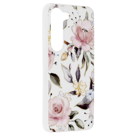 Husa compatibila cu Oppo Reno 8 Pro, Marble Floral, Multicolor