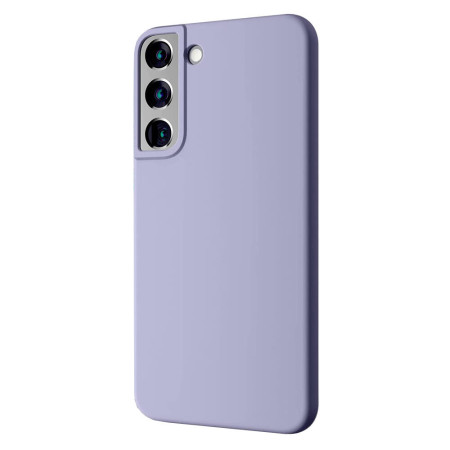 Husa protectie compatibila cu Samsung Galaxy S22 Plus, ultra silm, silicon HTPMAG, Camera SuperProtect, Interior din Microfibra, Lila 32.422